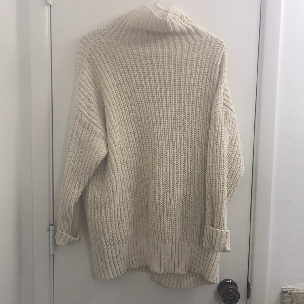 American Eagle knit oversized sweater XS NWT